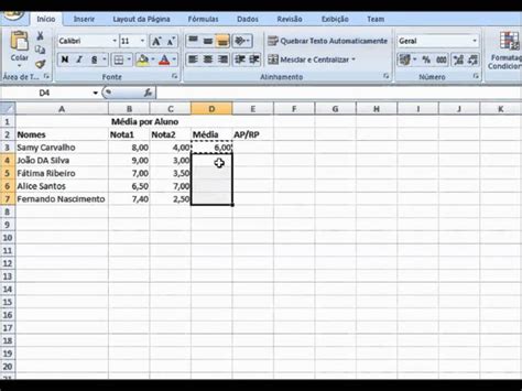 Média Ponderada Excel Como Fazer e para Que Serve Planilhas Com