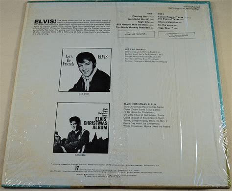 Presley Elvis Flaming Star Vinyl Record Album Lp Joes Albums