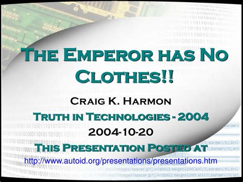 Ppt The Emperor Has No Clothes Powerpoint Presentation Free