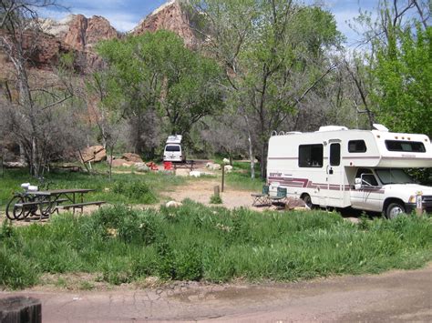 Campgroundcrazy South Campground Zion National Park Utah