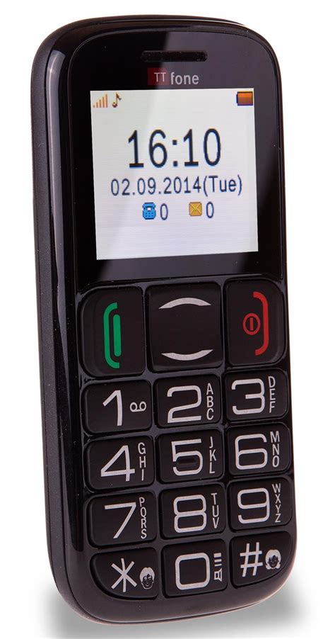 Ttfone Mercury 2 Big Button Basic Senior Unlocked Sim Free Mobile Phone