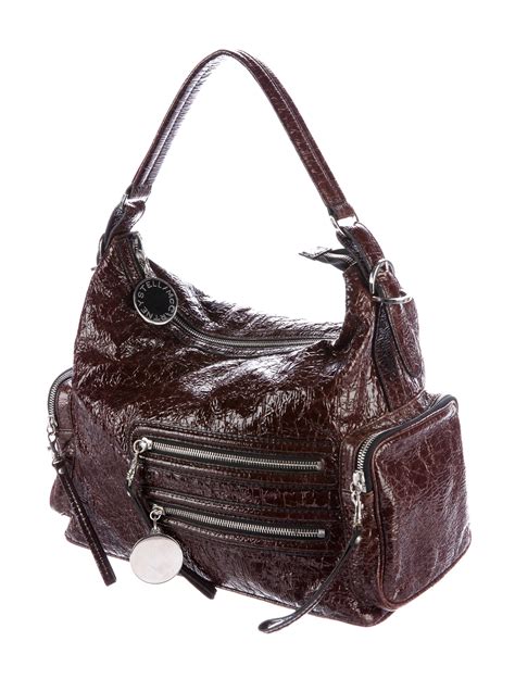 Stella Mccartney Vegan Leather Hobo Handbags Stl53477 The Realreal