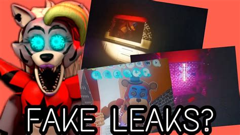 Fake Fnaf Security Breach Leak Youtube