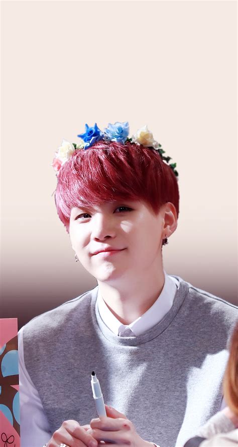 Made this for a friend, and decided to post it on here too. K-Pop Wallpapers : bts suga cute wallpapers for...