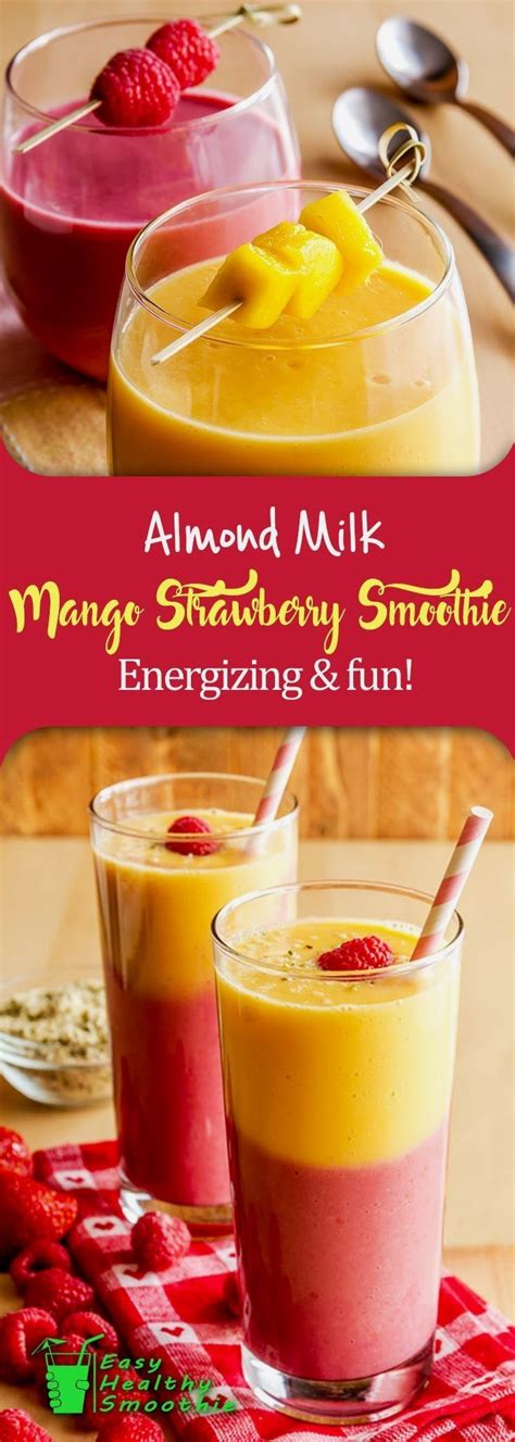 Soymilk and almond milk are likely to contain added sugar. Almond milk smoothies are both delicious and help maintain ...