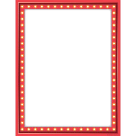 Marquee Blank Chart Tcr7530 Teacher Created Resources