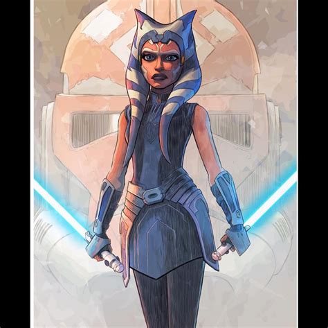 Ahsoka Tano By Brent Woodside Star Wars Pictures Star Wars Images