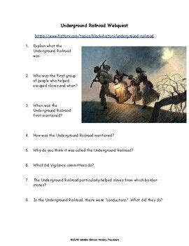 What is operation underground railroad? Underground Railroad Webquest - Longest Journey