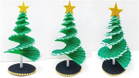 How To Make 3d Christmas Tree 🎄 Diy Christmas Decorations Idea 🎄