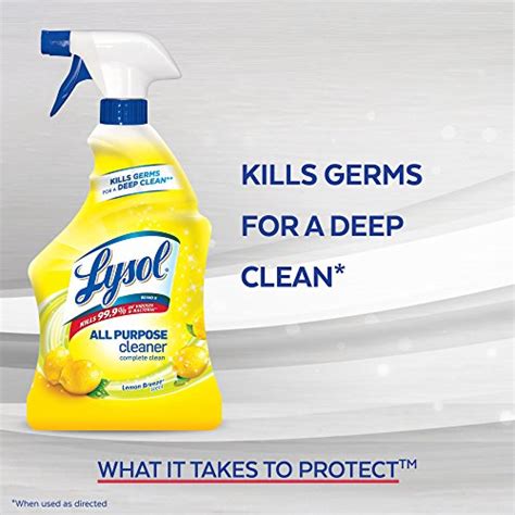 Lysol All Purpose Cleaner Sanitizing And Disinfecting Spray To Clean