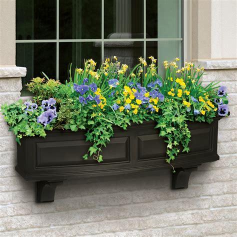Nantucket Collection Of Self Watering Window Box Planters