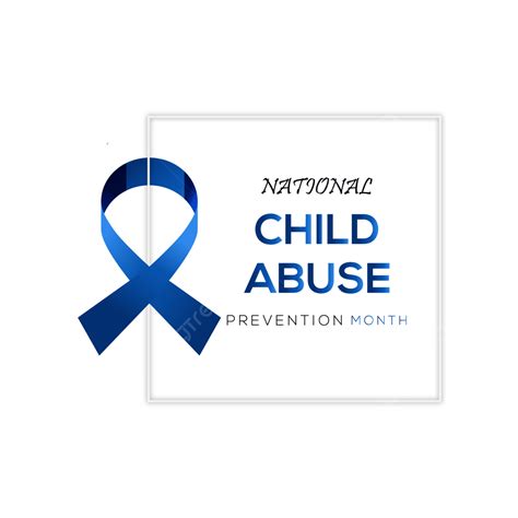 National Child Abuse Prevention Month With Transparent With Blue