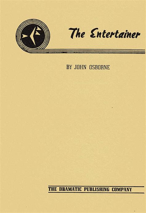 The Entertainer John Osborne Books