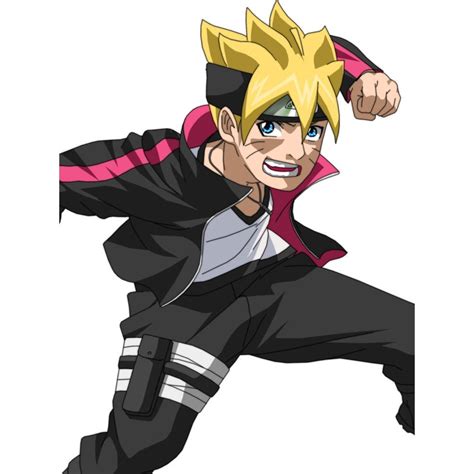 Naruto Boruto Uzumaki Striped Jacket Striped Jacket