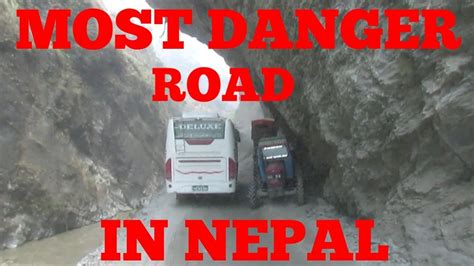 Most Dangerous Road In Nepal Road To Mustang Youtube