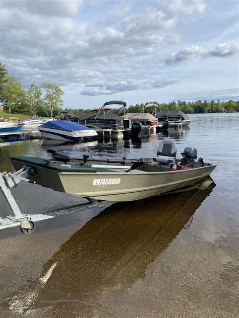 Tracker 1542 Jon Boatbass Boat Conversion Yamaha 15hp Powerboats