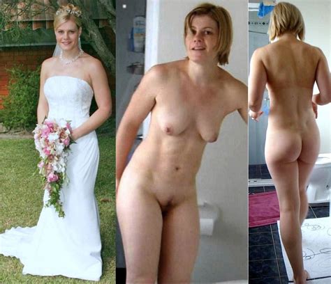 The Bride Wearing Her Dress And Nude From The Nudeshots