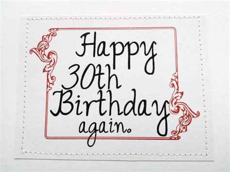 Items Similar To Hilarious Funny Birthday Card Happy 30th Birthday