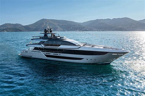 Brand New Riva 130′ Flagship Yacht Bellissima Launched — Yacht Charter