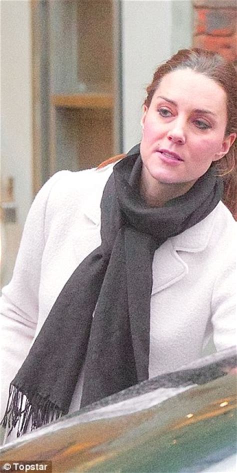 Kate Duchess Of Cambridges Stylish Up Do Inadvertently Reveals A
