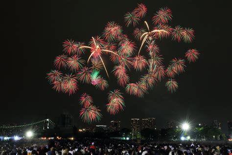 Download Tokyo Japan Crowd Light Night Photography Fireworks 4k Ultra