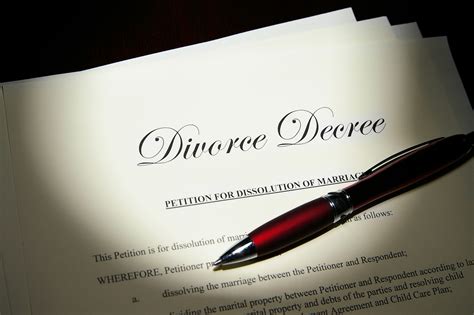 The Importance Of A Divorce Decree