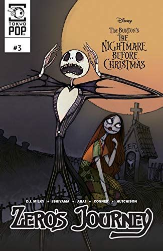 Disney Manga Tim Burtons The Nightmare Before Christmas Zeros Journey
