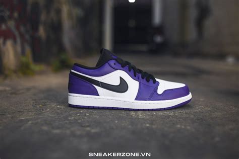 Nike Air Jordan 1 Low Court Purple White 553558500 Sneakerzonevn