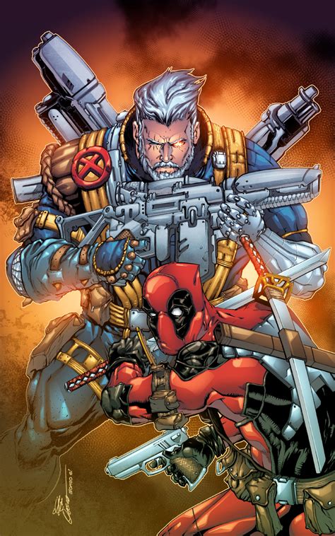 Cable N Deadpool By Alonsoespinoza On Deviantart