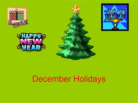 Ppt December Holidays Powerpoint Presentation Free Download Id4135525