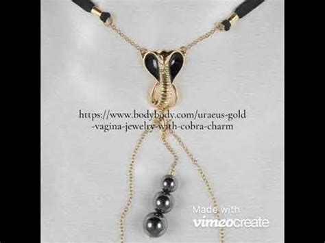 Uraeus Gold Vagina Jewelry With Cobra Charm YouTube