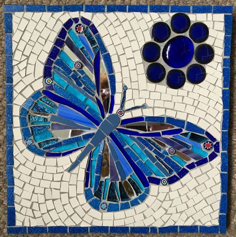 Mosaic Art Butterfly Mosaic Commission