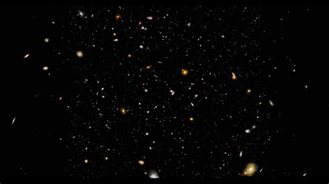 Hubble Ultra Deep Field In 3d And 4k Youtube