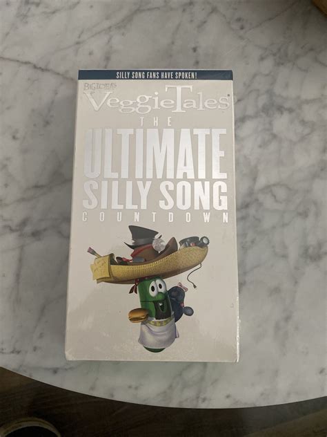 Veggietales The Ultimate Silly Song Countdown Vhs 2001 For Sale