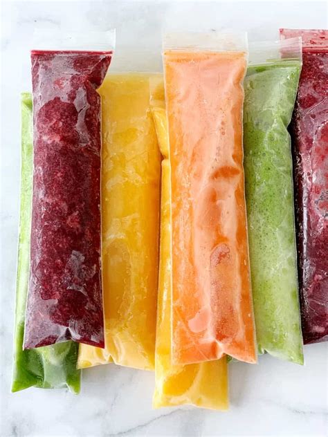 How To Make Healthy Ice Pops Recipe Healthy Fruits And Vegetables