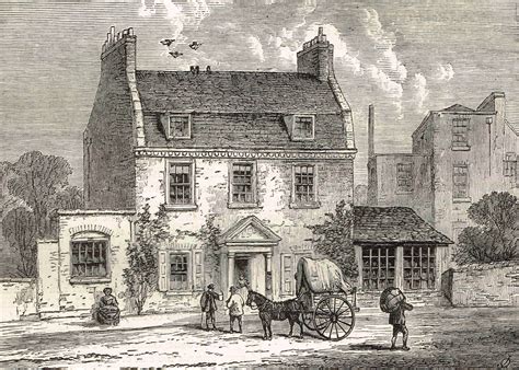 Farthing Pie House Marylebone In 1820 London Drawing Canvas Prints