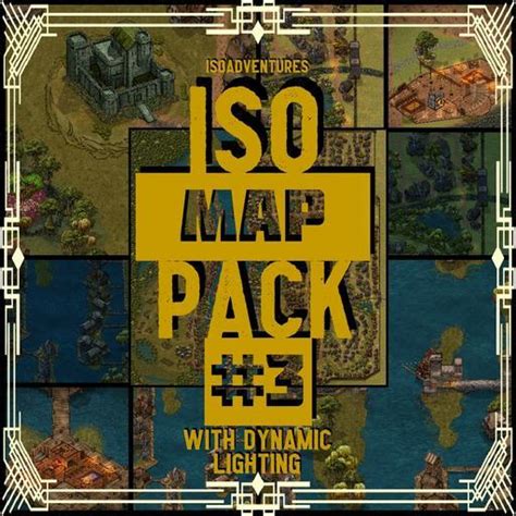 Isometric Adventures Map Pack 3 W Dynamic Lighting Roll20