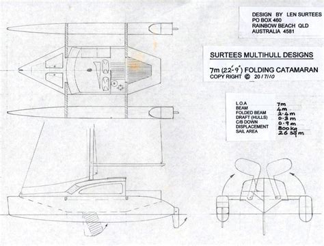 Plans To Build Simple Trailerable Catamaran How To And Diy Building