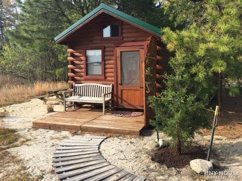 Amish Built Tiny Log Cabin For Sale