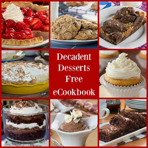 Subscribe to our newsletter with easy, delicious, and fresh recipes and receive our ecookbook with 16 of our most loved recipes for free! Mr. Food Decadent Desserts: 25 Easy-to-Make Desserts Free ...