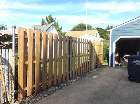 How To Convert A Chainlink Fence To A Wood Fence And Then We Tried
