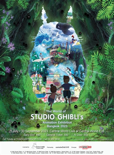 The World Of Studio Ghiblis Animation Exhibition Bangkok 2023 Bkkmenu