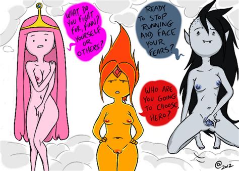 Flame Princess And Marceline Nude Your Cartoon Porn