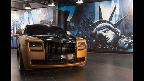 Rolls Royce Ghost Gold Edition By Ms Motors Youtube