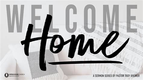 Sunday Experience Welcome Home 1 Youtube