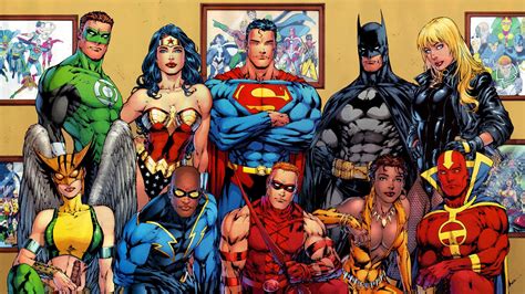 Superheroes De Dc Comics Fondo De Pantalla Id2248