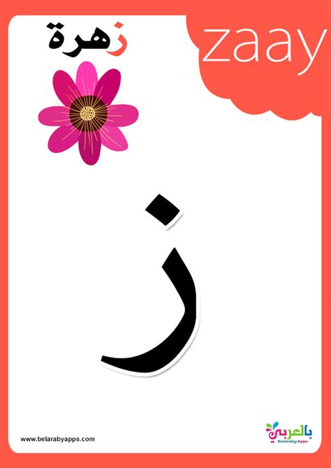 Arabic Alphabet Flashcards With Pictures ⋆ بالعربي نتعلم