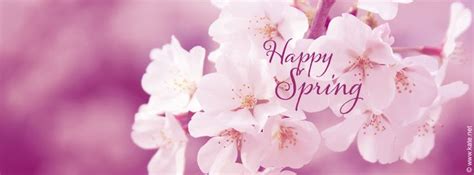 Happy Spring Facebook Cover