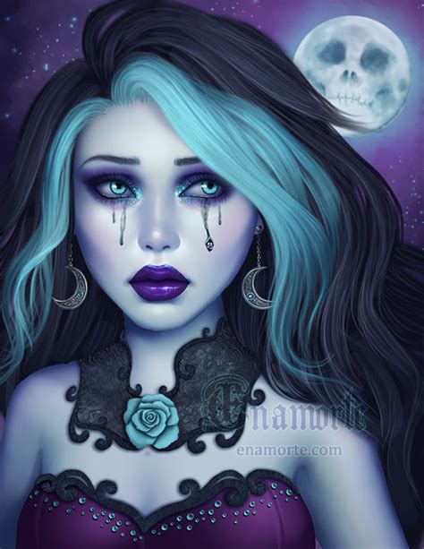 The Haunting Moon By Enamorte On Deviantart Dark Gothic Art Gothic
