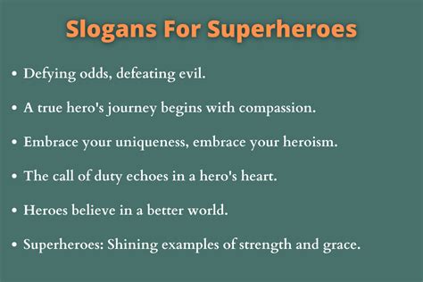 470 Superhero Slogans That Will Make People Amaze